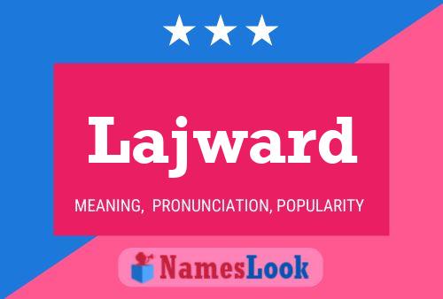 Lajward Name Poster