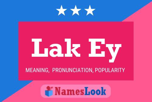 Lak Ey Name Poster