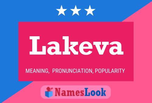 Lakeva Name Poster