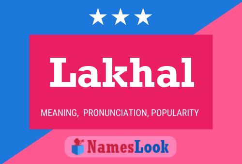 Lakhal Name Poster