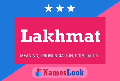 Lakhmat Name Poster