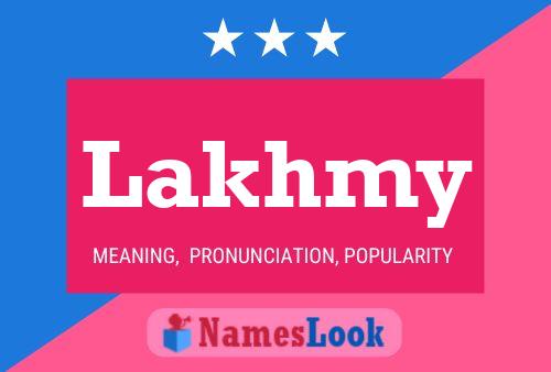 Lakhmy Name Poster