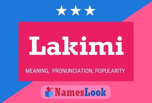 Lakimi Name Poster