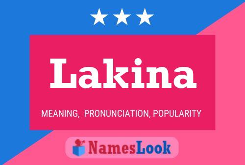 Lakina Name Poster