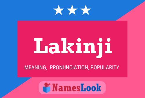 Lakinji Name Poster