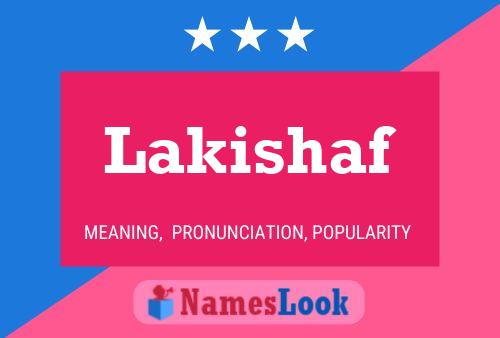 Lakishaf Name Poster