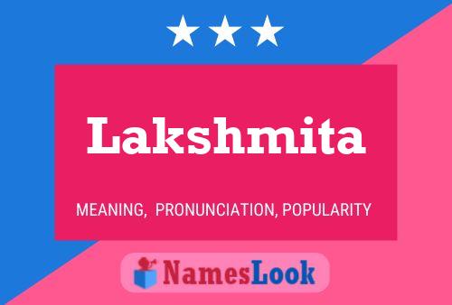 Lakshmita Name Poster