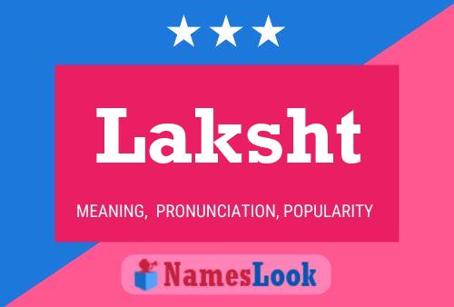 Laksht Name Poster