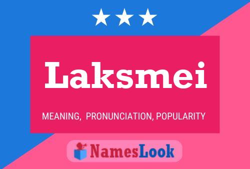 Laksmei Name Poster