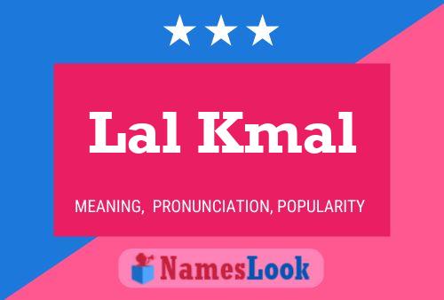 Lal Kmal Name Poster