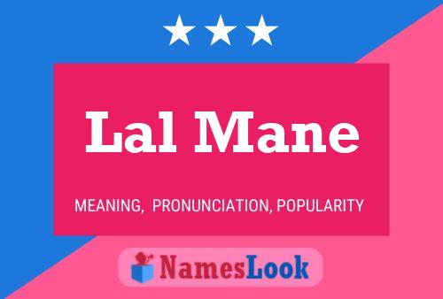 Lal Mane Name Poster