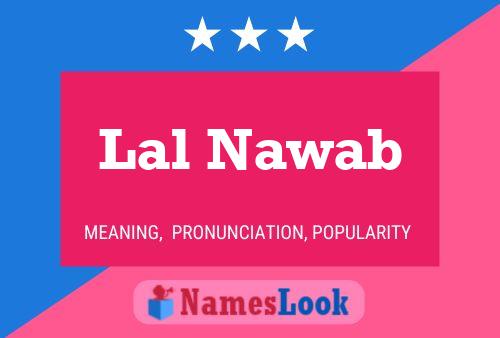 Lal Nawab Name Poster