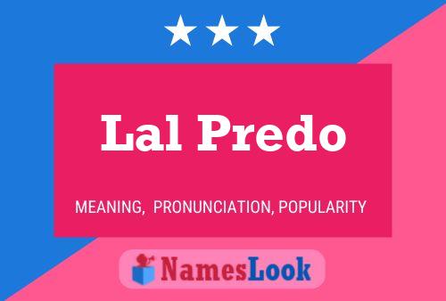 Lal Predo Name Poster