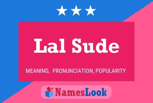 Lal Sude Name Poster