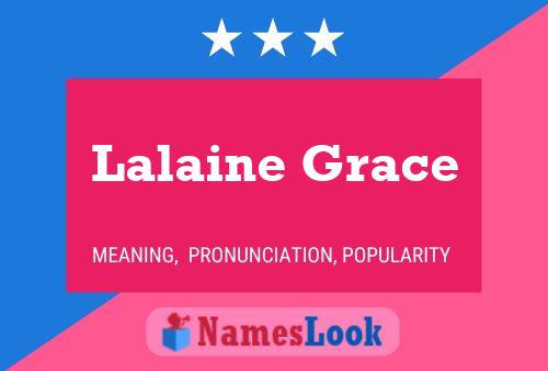 Lalaine Grace Name Poster