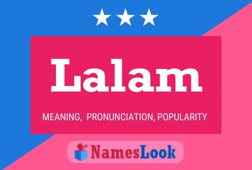 Lalam Name Poster