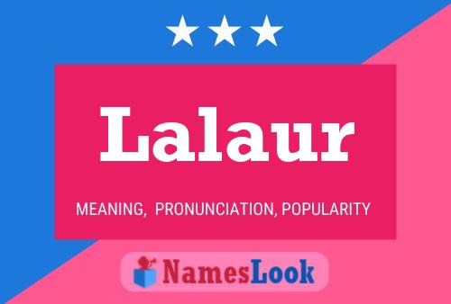 Lalaur Name Poster