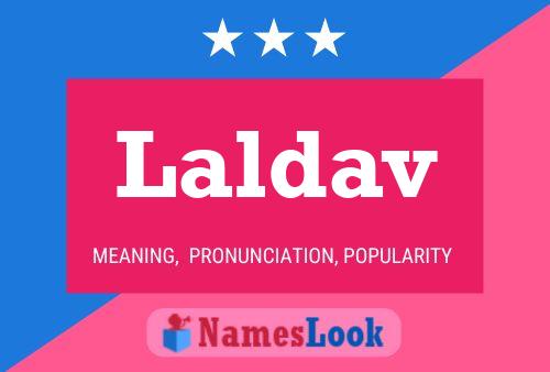 Laldav Name Poster