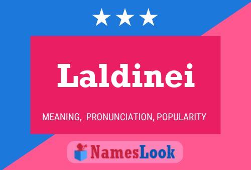 Laldinei Name Poster