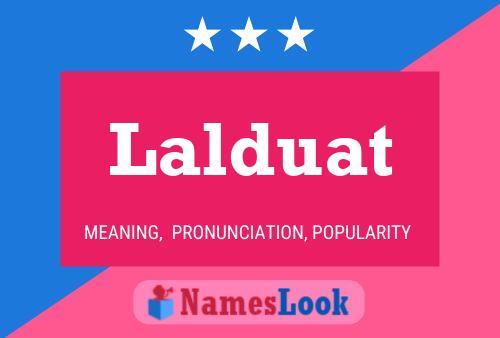 Lalduat Name Poster