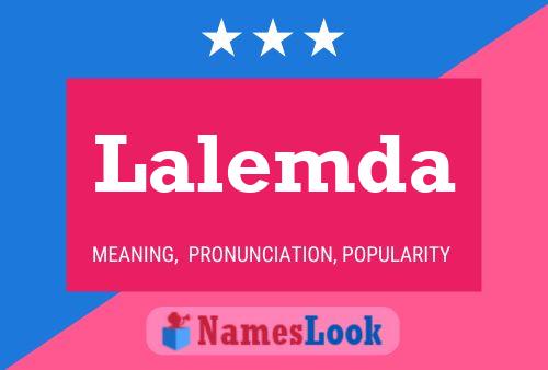 Lalemda Name Poster