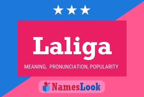 Laliga Name Poster