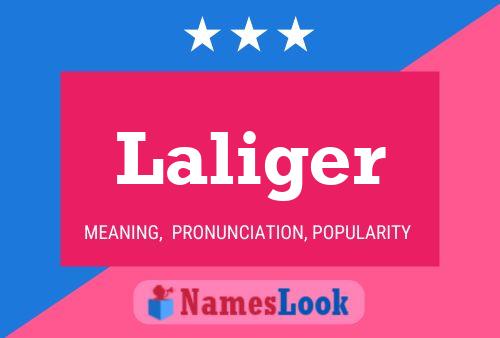 Laliger Name Poster