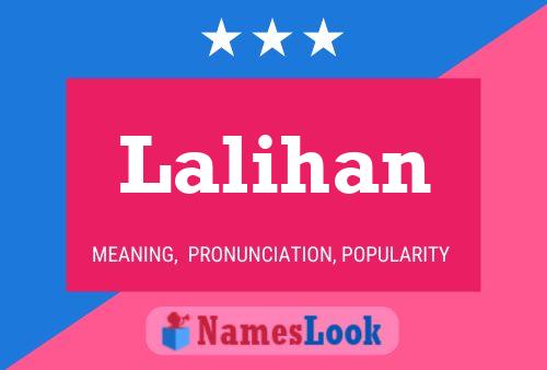 Lalihan Name Poster