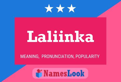 Laliinka Name Poster