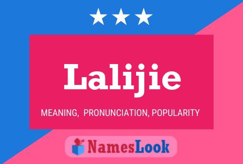 Lalijie Name Poster