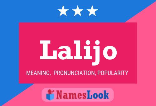 Lalijo Name Poster