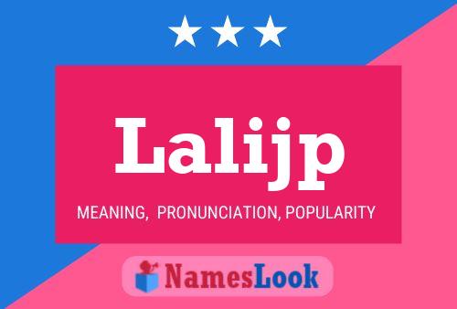 Lalijp Name Poster