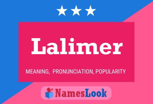 Lalimer Name Poster