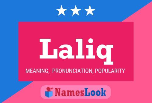 Laliq Name Poster