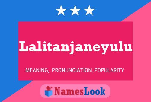 Lalitanjaneyulu Name Poster