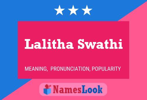 Lalitha Swathi Name Poster