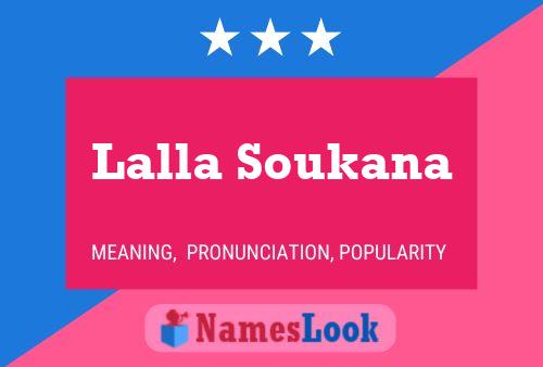 Lalla Soukana Name Poster