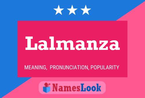 Lalmanza Name Poster