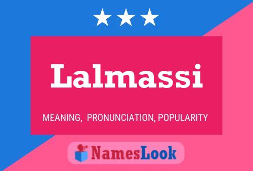 Lalmassi Name Poster