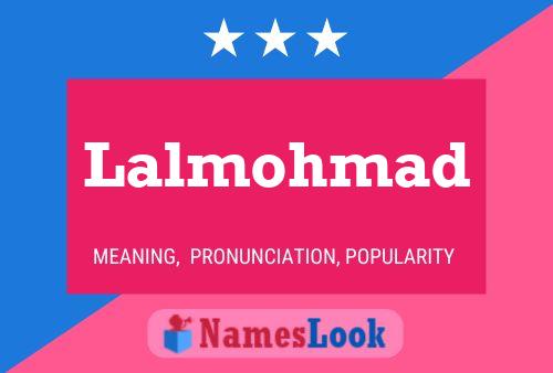 Lalmohmad Name Poster