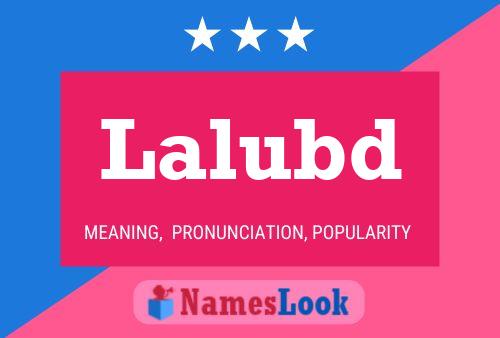 Lalubd Name Poster