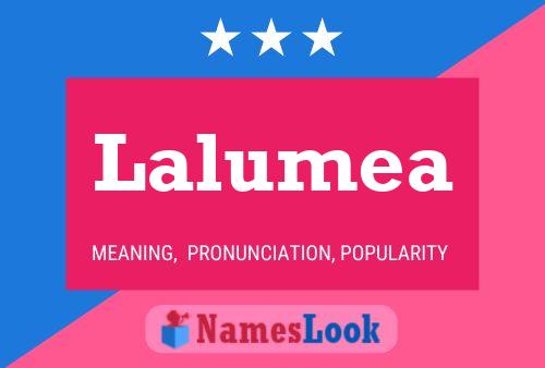 Lalumea Name Poster