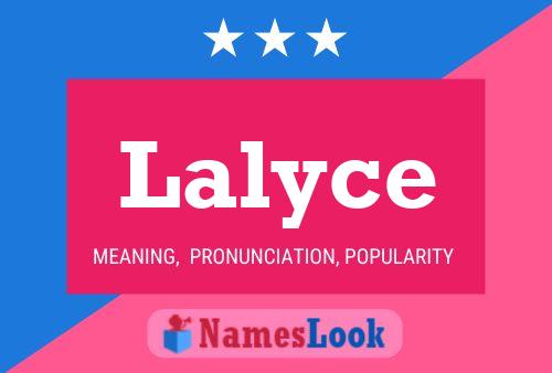 Lalyce Name Poster