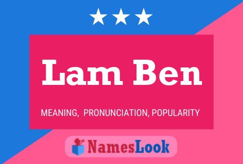 Lam Ben Name Poster