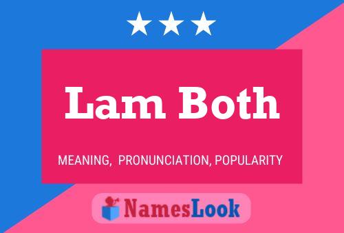 Lam Both Name Poster