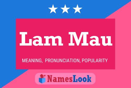 Lam Mau Name Poster