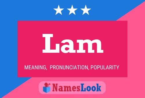 Lam Name Poster