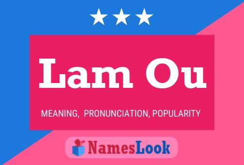 Lam Ou Name Poster