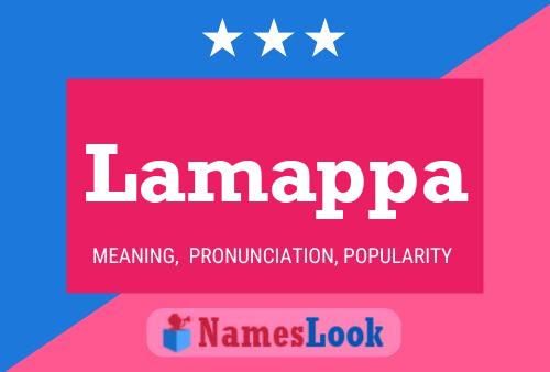 Lamappa Name Poster