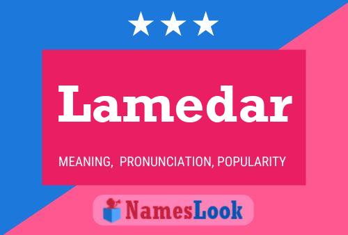 Lamedar Name Poster